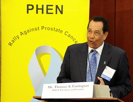 Thomas Farrington, founder of the Prostate Health Education Network (PHEN)