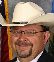 Jerry Niles, sheriff of Garfield County, Oklahoma, was charged in the death of a prisoner.