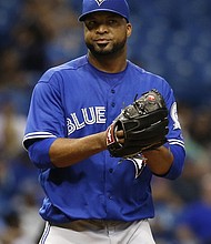 Francisco Liriano from the Toronto Blue Jays