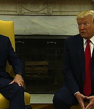 John Kelly was sworn in as President Donald Trump's new chief of staff Monday, July 31, 2017, asked with bringing order to an often chaotic White House and jump-starting the President's stalled legislative agenda.