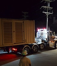 Thousands of tourists on North Carolina's Ocracoke Island had to evacuate due to a major power outage. Tideland Electric Membership Corporation was bringing in and installing three mobile generators to supply essential power for those who live and work year round.