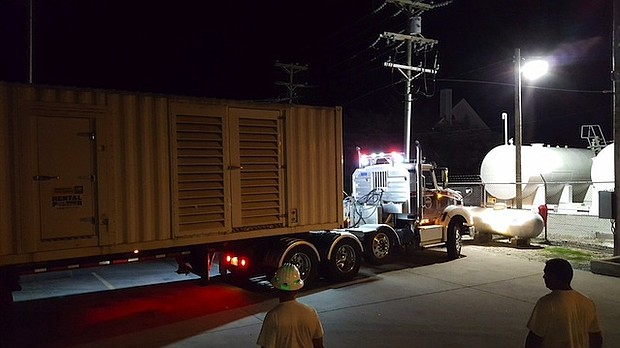 Thousands of tourists on North Carolina's Ocracoke Island had to evacuate due to a major power outage. Tideland Electric Membership Corporation was bringing in and installing three mobile generators to supply essential power for those who live and work year round.