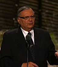 Former Maricopa County, Arizona, Sheriff Joe Arpaio