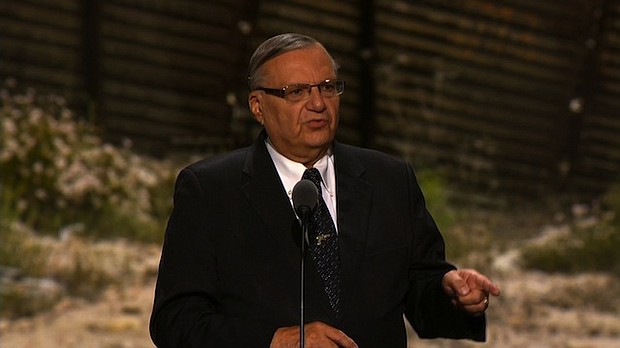 Former Maricopa County, Arizona, Sheriff Joe Arpaio