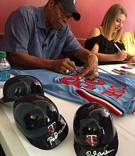 Some of Carew’s visitors came for more than an autograph.