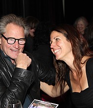 Sam Shepard and Loretta Greco at "An Evening with Sam Shepard at Magic Theatre," February 11, 2013. Photo: Jennifer Reiley.