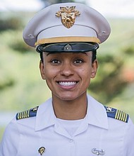 U.S. Military Academy Class of 2018 Cadet Simone Askew was selected First Captain of the Corps of Cadets, the highest position in the cadet chain of command. (Photo Credit: 2nd Lt. Austin LaChance)