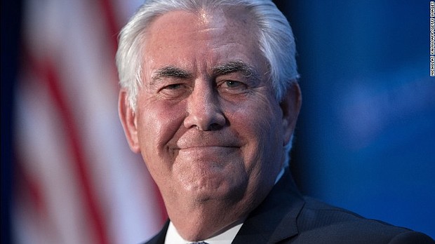 Secretary of State Rex Tillerson