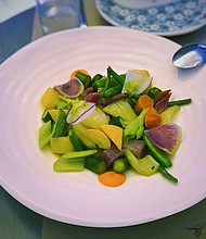 Canada's new Food Guide encourages people to eat more plant-based proteins like legumes and soy products rather than meat and dairy. Credit. T. Tseng, FlickrCC