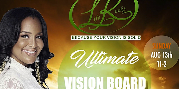Join LisaRaye McCoy for a full day of inspiration, empowerment and motivation at the Life Rocks Vision Board Workshop on …