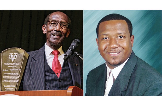 Rev. Andrew White and Rev. Tyrone Nelson