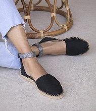 Espadrilles Sandals Black Atelier Alienor