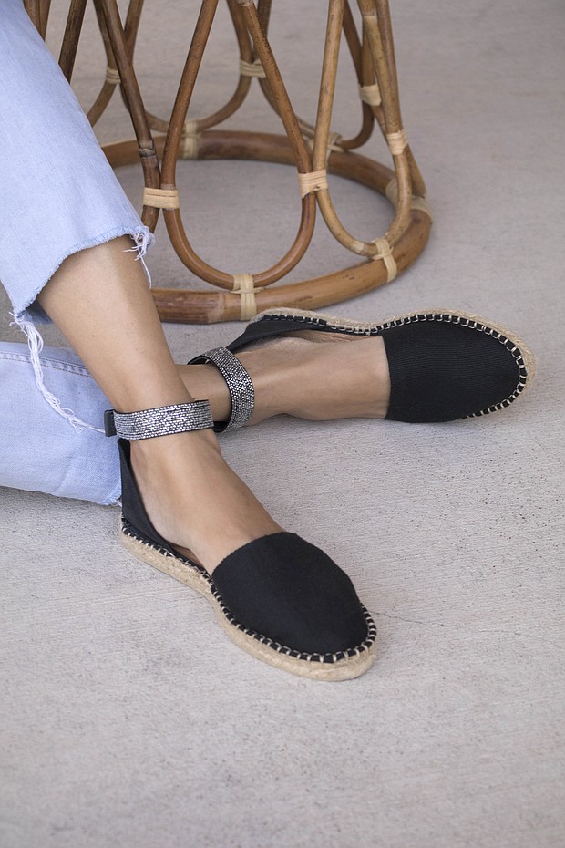 Espadrilles Sandals Black Atelier Alienor
