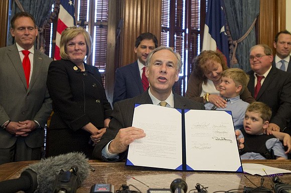 In 2015, Gov. Greg Abbott signed the first bill allowing any growing or sale of marijuana in Texas