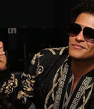 Recording artist Bruno Mars (photo via hollywoodreporter.com)