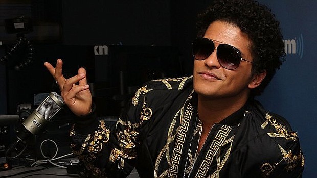Recording artist Bruno Mars (photo via hollywoodreporter.com)