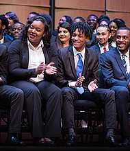 Recent 2017 graduates of Year Up