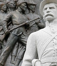 at least two Confederate statues were removed in Baltimore