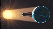 During Monday’s solar eclipse, the moon will come between the sun and the Earth, fully or partially blocking the sun. The sky will start to get dark around 1:18 p.m., with the maximum coverage of the sun around 2:44 p.m. The sun will fully come out of the moon’s shadow at 4:03 p.m.