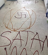 damage at Willow Grove Baptist Church/Facebook