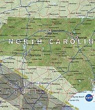 Viewers in South Carolina and along the western edge of North Carolina will be in the path of totality for the eclipse, meaning 100 percent of the sun will be blocked by the moon. In Richmond, up to 86 percent of the sun will be blocked during the eclipse.
