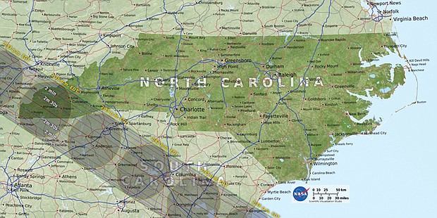 Viewers in South Carolina and along the western edge of North Carolina will be in the path of totality for the eclipse, meaning 100 percent of the sun will be blocked by the moon. In Richmond, up to 86 percent of the sun will be blocked during the eclipse.

