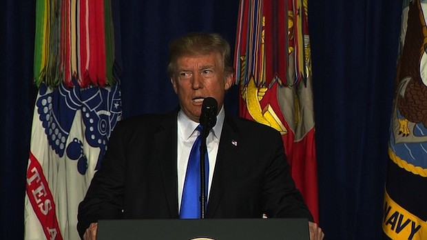 President Trump reveals his plans for the US strategy in Afghanistan