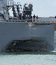 US destroyer John S. McCain