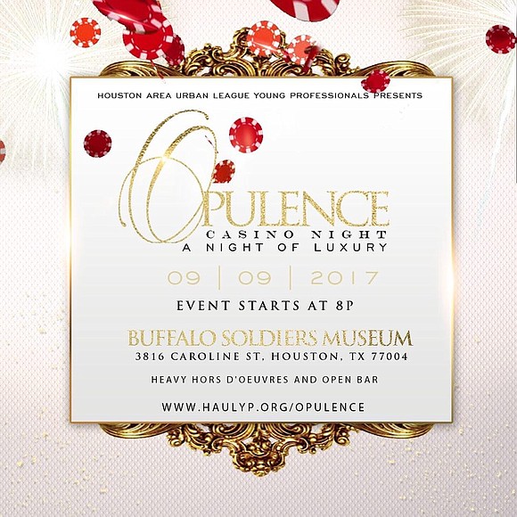 August ninth marks the fifth anniversary of Opulence Casino Night, Houston Area Urban League Young Professionals’ (HAULYP) signature fundraising event. …