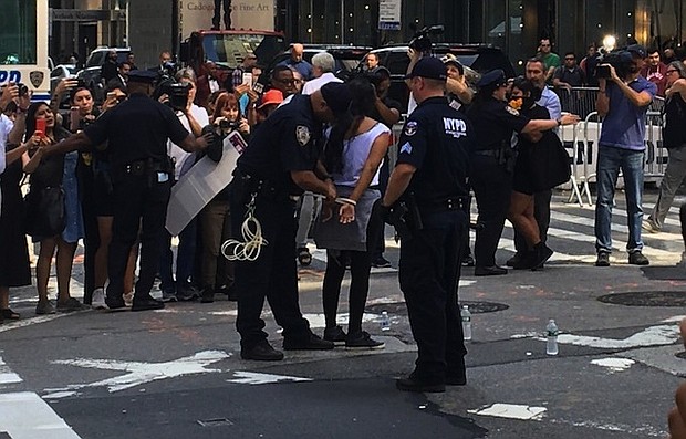 "Defend DACA" demonstrators arrested in NY
