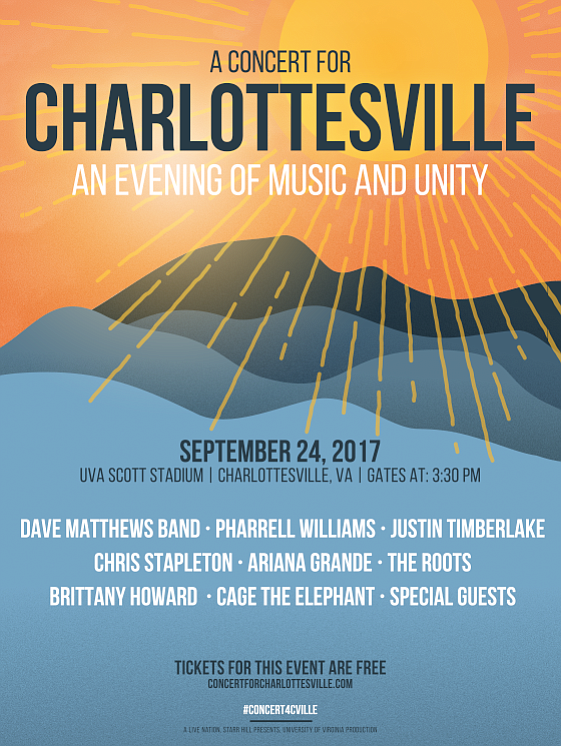 In response to the recent events in their hometown of Charlottesville, VA, Dave Matthews Band will host an evening of …