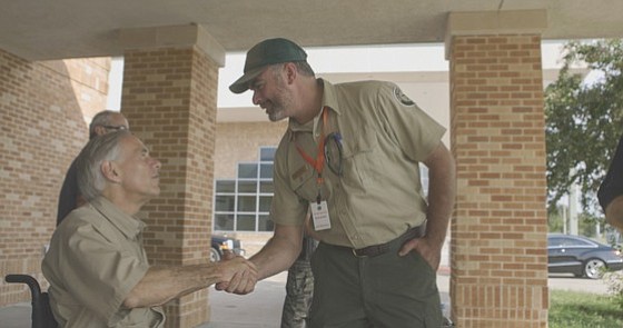Governor Greg Abbott today visited the storm-affected areas of Wharton and Beaumont, TX where he met with local officials, and … Governor Greg Abbott today visited the storm-affected areas of Wharton and Beaumont, TX where he met with local officials, and …