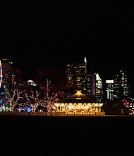 Photo by Kyle Barnes & Dear Wesleyann Photography, courtesy of Austin Trail of Lights. 