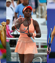 Venus Williams; Sloane Stephens; Madison Keys (@rantoddj via Twitter screenshot