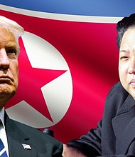 Donald Trump and to Kim Jong Un