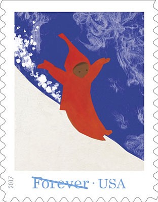 The U.S. Postal Service showcases Ezra Jack Keats’ most beloved story, The Snowy Day. The U.S. Postal Service showcases Ezra Jack Keats’ most beloved story, The Snowy Day.