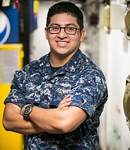 Petty Officer 2nd Class Samuel Lopez /Photo By Senior Chief Petty Officer Gary Ward