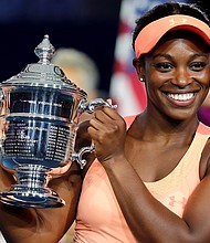 U.S. Open Women’s Singles Champion Sloane Stevens (photo via latimes.com)
