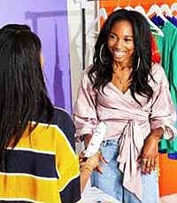 Zerina Akers is a fashion stylist who’s worked with some of the biggest names in the industry, including Beyoncé Knowles-Carter, Chloe and Halle, Ava DuVernay, and Yara Shahidi. Known for her bold, and colorful looks, she is now working in partnership with Dove.