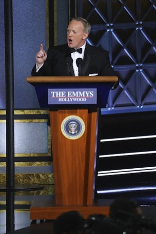 In terms of politics the Emmys join the award-show party late, after the Golden Globes, Grammys, Oscars and Tonys have …