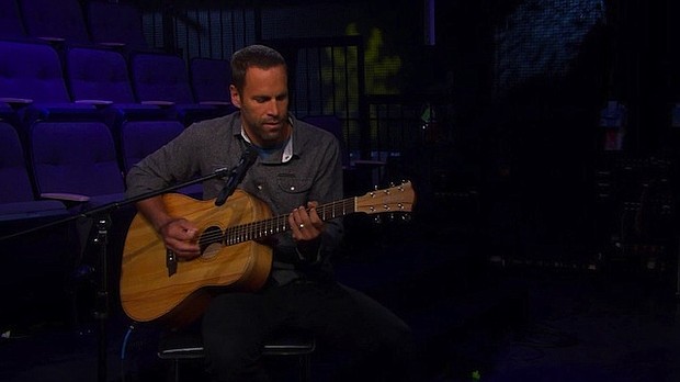 Jack Johnson, former pro surfer-turned-acoustic guitar strummer has recorded the ultimate soundtrack to laid-back living from his home on the North Shore of Oahu in Hawaii. But in the age of Donald Trump, Johnson's aloha spirit may have soured a bit on his latest album "All the Light Above It Too."