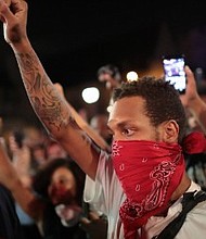 St. Louis protests turn tumultuous