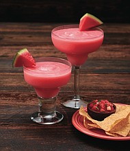 Blended Watermelon Margarita