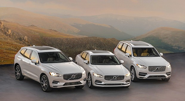 2018 Volvo V90, S90, XC60