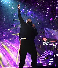 DJ Khaled performs onstage during the 2017 iHeartRadio Music Festival at T-Mobile Arena on September 23, 2017