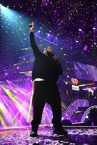 DJ Khaled performs onstage during the 2017 iHeartRadio Music Festival at T-Mobile Arena on September 23, 2017