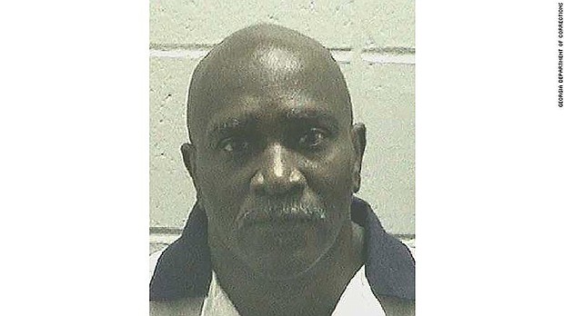 Keith Tharpe shown in an undated booking photo from the Georgia Department of Corrections.
