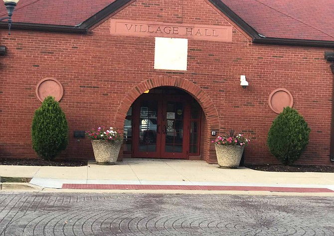 The board of trustees of the Village of Glenwood held a special meeting on Sept. 14, 2017 at the Glenwood Village Hall (pictured) to discuss a budget plan focused on community building. In the end, however,
five department heads received above two percent raises instead. Photo Credit: Citizen's staff photographer