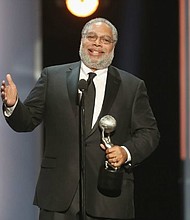 Lonnie G. Bunch accepts The President’s Award onstage at the 48th NAACP Image Awards on February 11, 2017. (Photo by Frederick M. Brown/Getty Images )