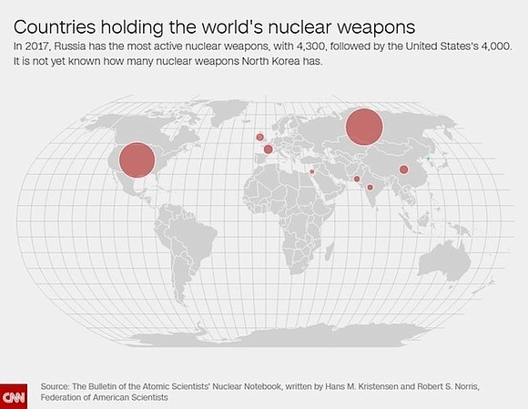 Nine nuclear-capable states exist in the world, but only eight of them -- all but North Korea -- are believed …